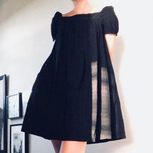 Theory | Square Neck Shift Dress